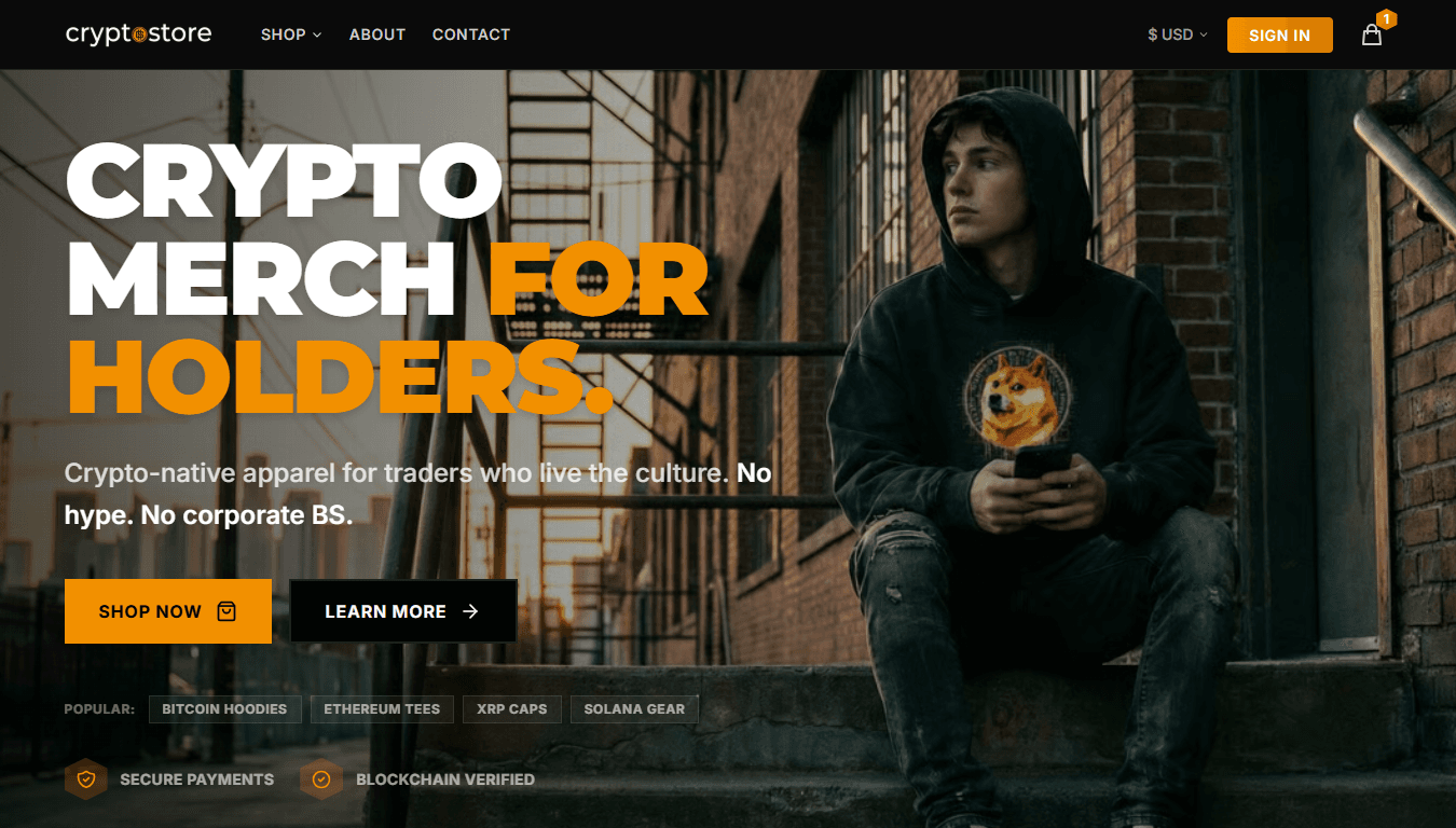 Crypto Market store screenshot